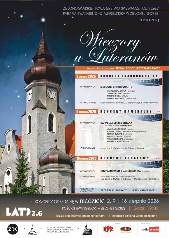 Wieczory u Luteranów 2026